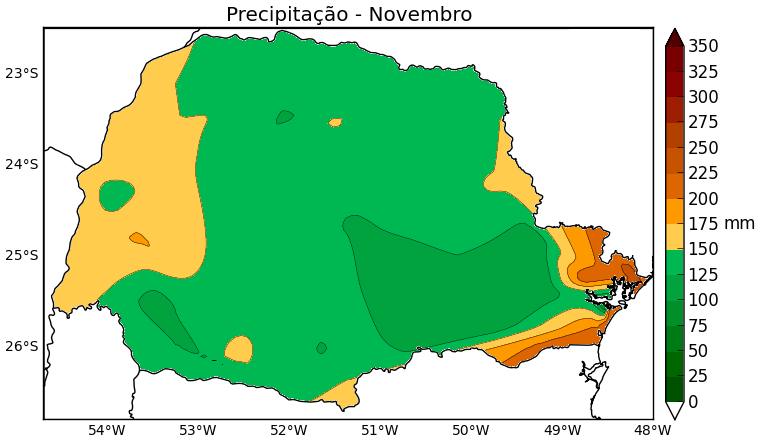 PRECIPITAÇÃO MÉDIA FIGURA 1 (a)