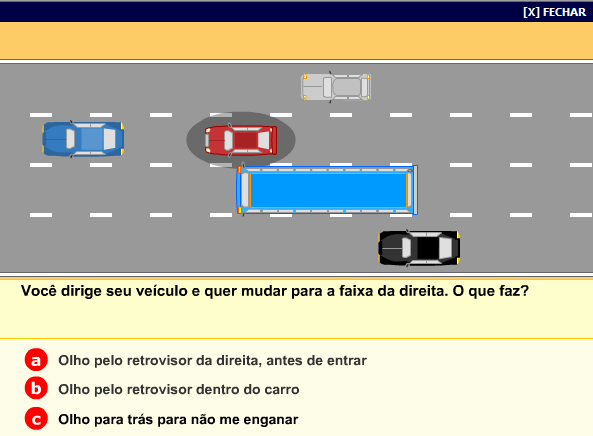 Pergunta do Teste Situações.