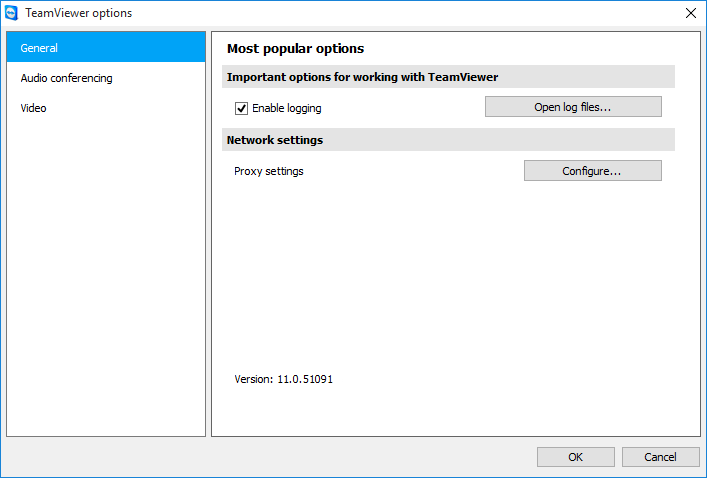 11 Módulos do TeamViewer Configurações de rede Definir configurações de proxy... Encontre mais informações na Seção&nbsp; "Caixa de diálogo Configuração de Proxy", página&nbsp;103.