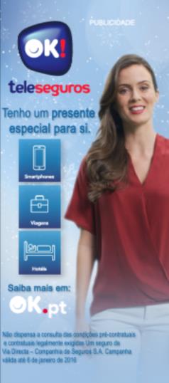PUBLICIDADE EM ECRÃ FRACIONADO O programa contempla a possibilidade de realização de inserções de publicidade em ecrã fracionado durante a sua exibição.
