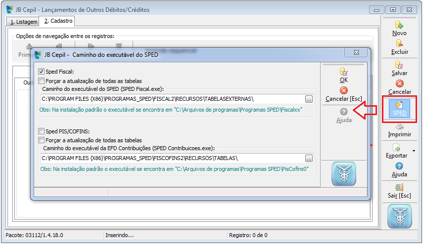 Os novos códigos terão no terceiro caractere a informação 2, o que identifica que o código se refere ao ICMS Difal/FCP, como no exemplo dos códigos abaixo: XX209999 Outros débitos para ajuste de