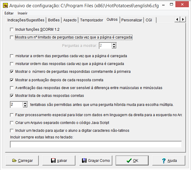 As guias se repetem, mas algumas opções oferecem alternativas de retorno ao usuário mais elaboradas, como