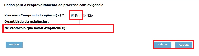 Município Não Conveniado Após o preenchimento dos dados para solicitação de constituição/alteração/baixa de empresas através do sistema Via Rápida Empresa, o usuário deverá preecher se o processo