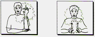 Iconicidade X Arbitrariedade A modalidade gestual-visual-espacial pela qual a LIBRAS é produzida e percebida pelos surdos leva, muitas vezes, as pessoas a pensarem que todos os sinais são o desenho