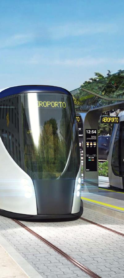 Transporte Metroferroviário Investimentos Projetos de Veículos Leves sobre Trilhos (VLT) Sobral CE diesel em implantação Recife/PE diesel - em implantação Maceió/AL diesel - em implantação