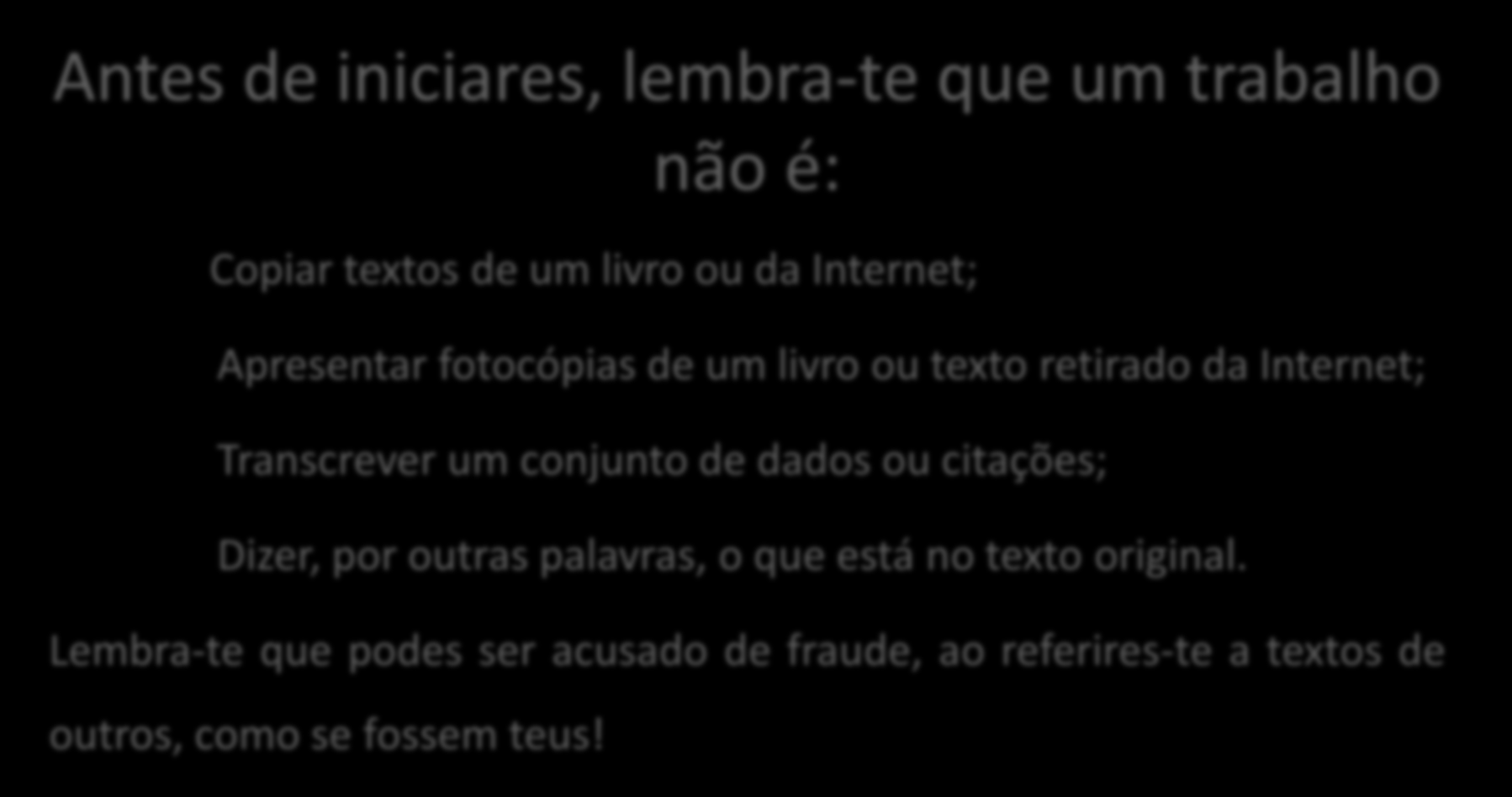 Como posso fazer um trabalho com qualidade?