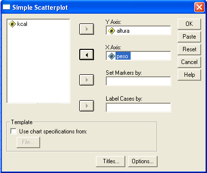 ALTURA KCAL KCAL Amadeu Martins, Estatística Aplicada com o SPSS. Figura 8.