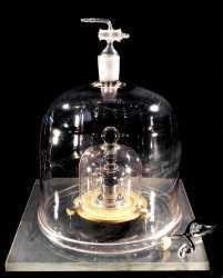 unit of mass, the kilogram, is the mass of the international prototype of the kilogram kept in air under three bell jars at the BIPM.