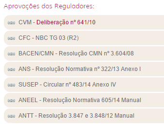 Demonstração dos Fluxos de Caixa Regulamentação pelo