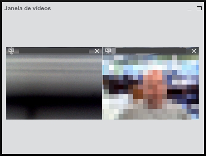 Em seguida, você verá uma prévia da imagem da sua webcam onde você pode escolher a resolução da imagem que será transmitida. Em seguida, clique em Iniciar transmissão (Figura 25).