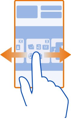 Utilização básica 23 Prima sem soltar a tecla menu, mova para a esquerda ou para a direita e seleccione a aplicação pretendida.