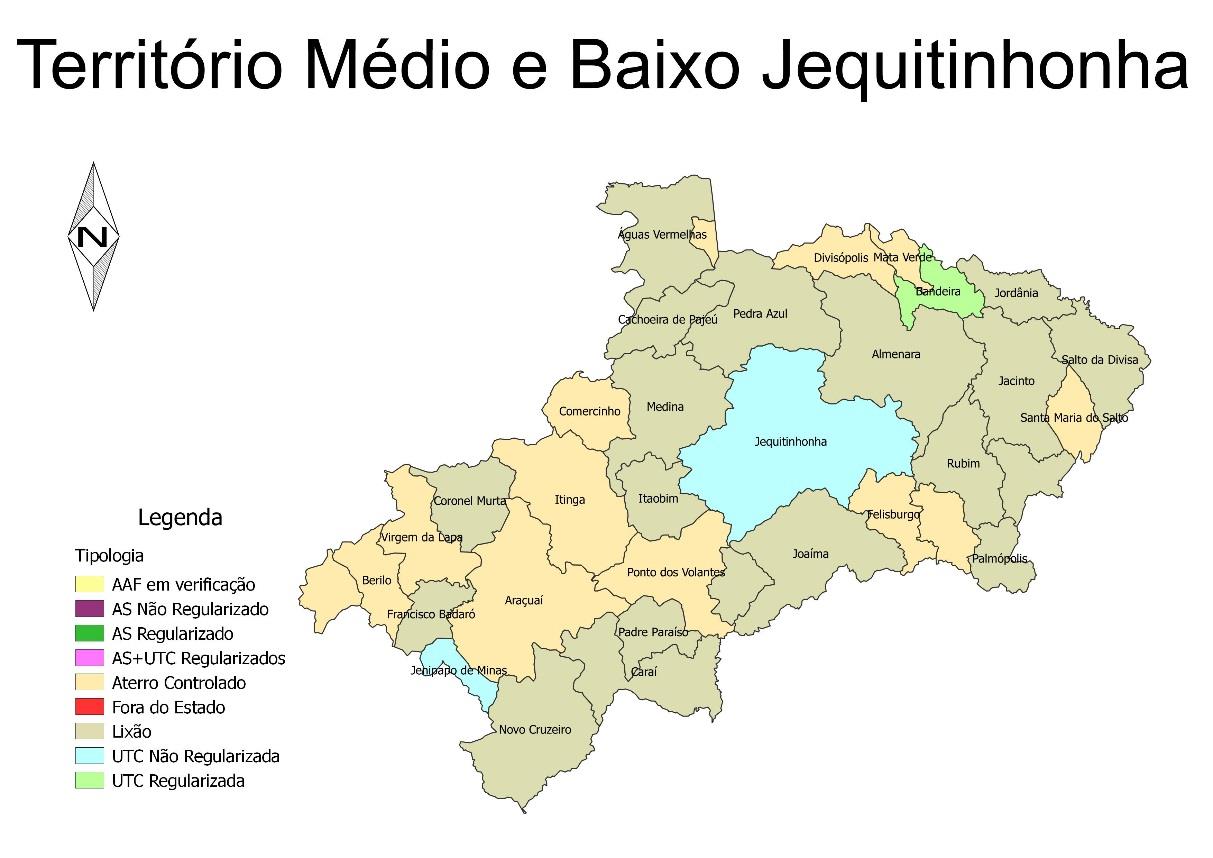 19 MÉDIO E BAIXO JEQUITINHONHA O Território de Desenvolvimento Médio e Baixo Jequitinhonha é formado por 31 municípios e possui uma população urbana de 279.