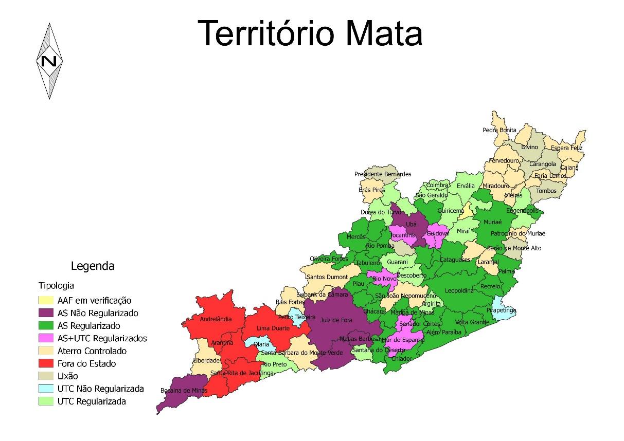 37 MATA O Território de Desenvolvimento Mata é formado por 93 municípios e possui uma população urbana de 1.355.