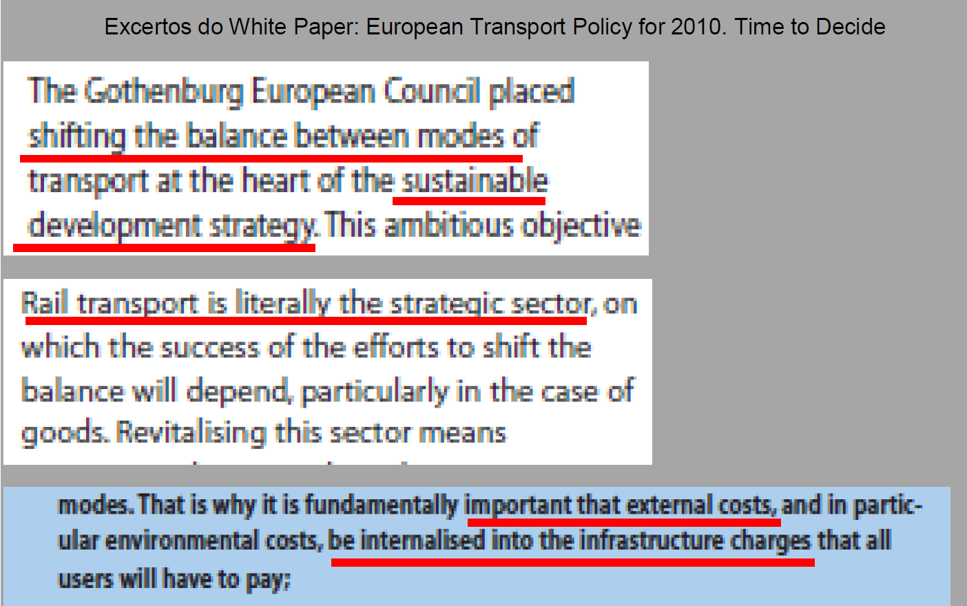 Políticas da UE (ref 2) - Veículos mais eficientes -