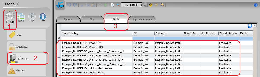 7. Configuração de Comunicação com BlueWave Engineer Figura 7-19.