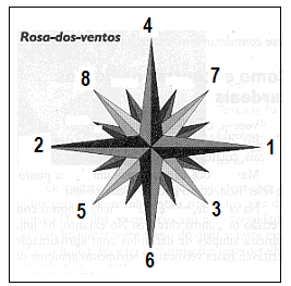 pontos abaixo. A - Lat / Long. B - Lat / Long.