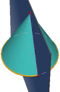 área lateral de um cone equivale a um setor circular de raio g e arco R. Esse setor, por definição, é parte de um círculo de raio também igual a g. Nesse círculo, g e C g.