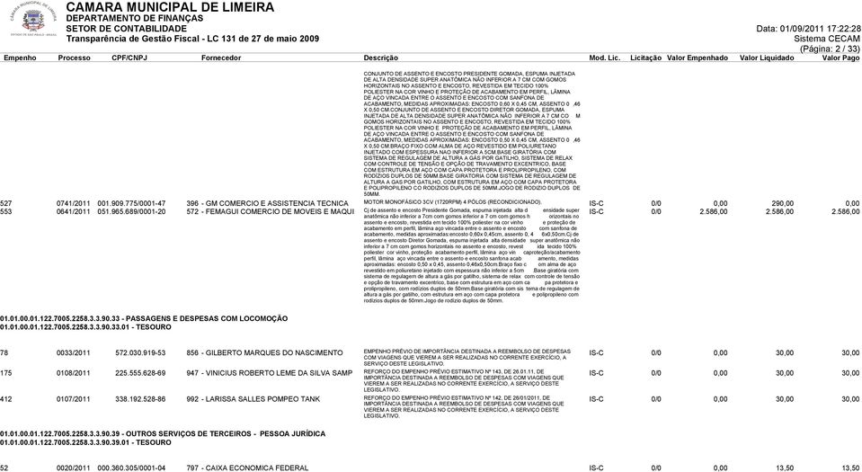 MEDIDAS APROXIMADAS: ENCOSTO 0,60 X 0,45 CM, ASSENTO 0,46 X 0,50 CM.