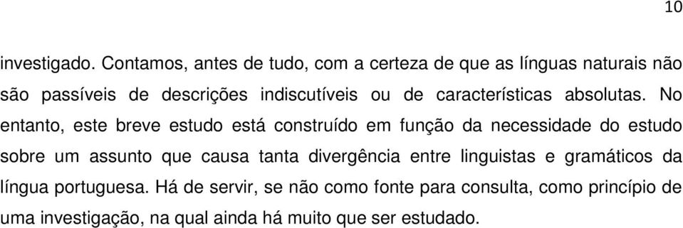 de características absolutas.