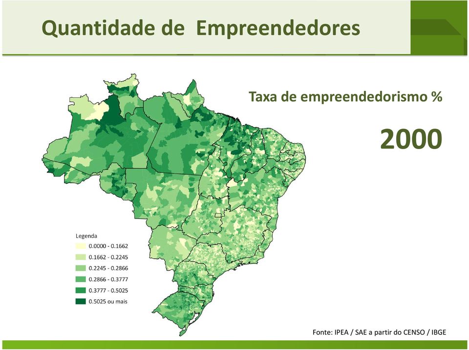 empreendedorismo % 2000