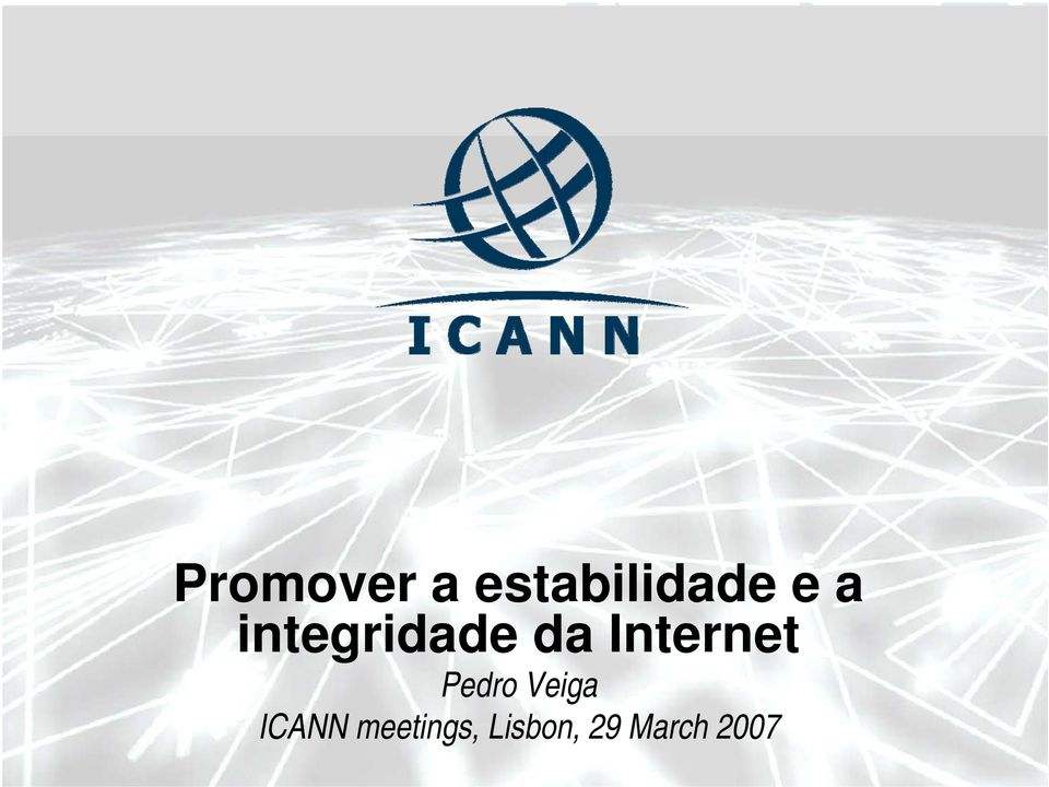 Pedro Veiga ICANN