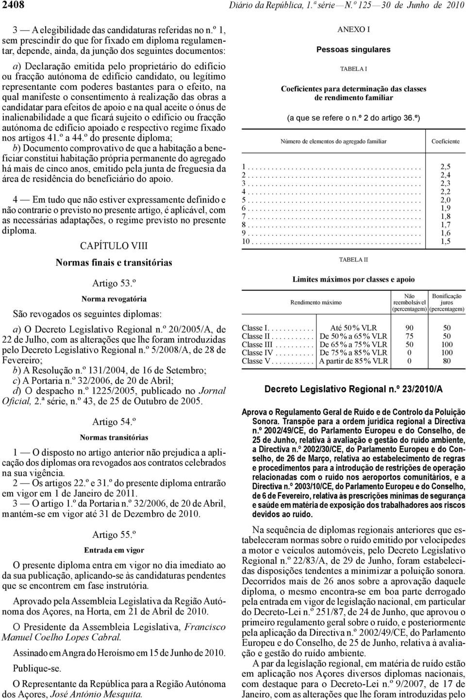 candidato, ou legítimo representante com poderes bastantes para o efeito, na qual manifeste o consentimento à realização das obras a candidatar para efeitos de apoio e na qual aceite o ónus de