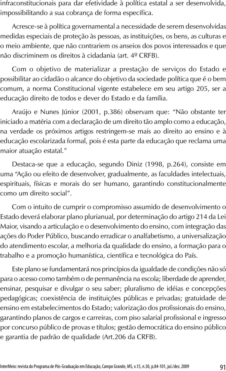 Educação, Campo Grande, MS, v.