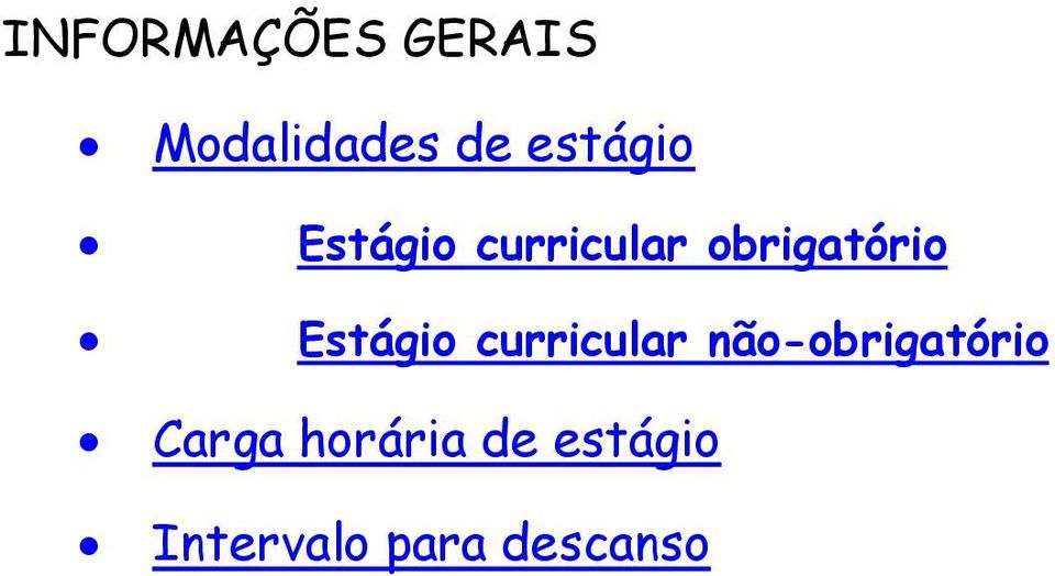 Estágio curricular não-obrigatório