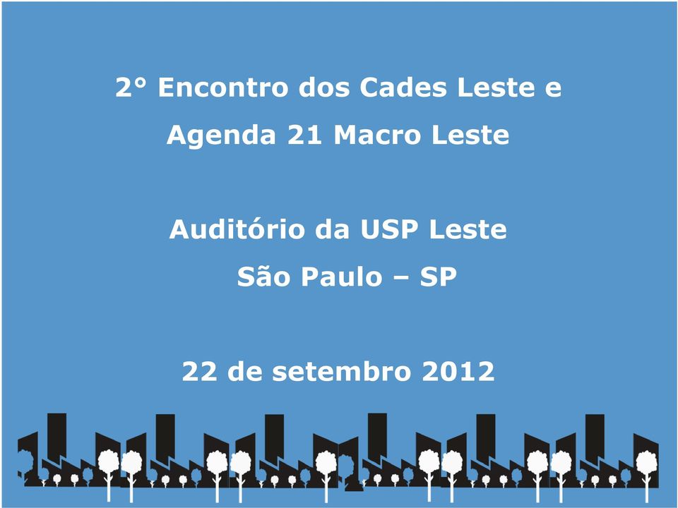 Auditório da USP Leste São