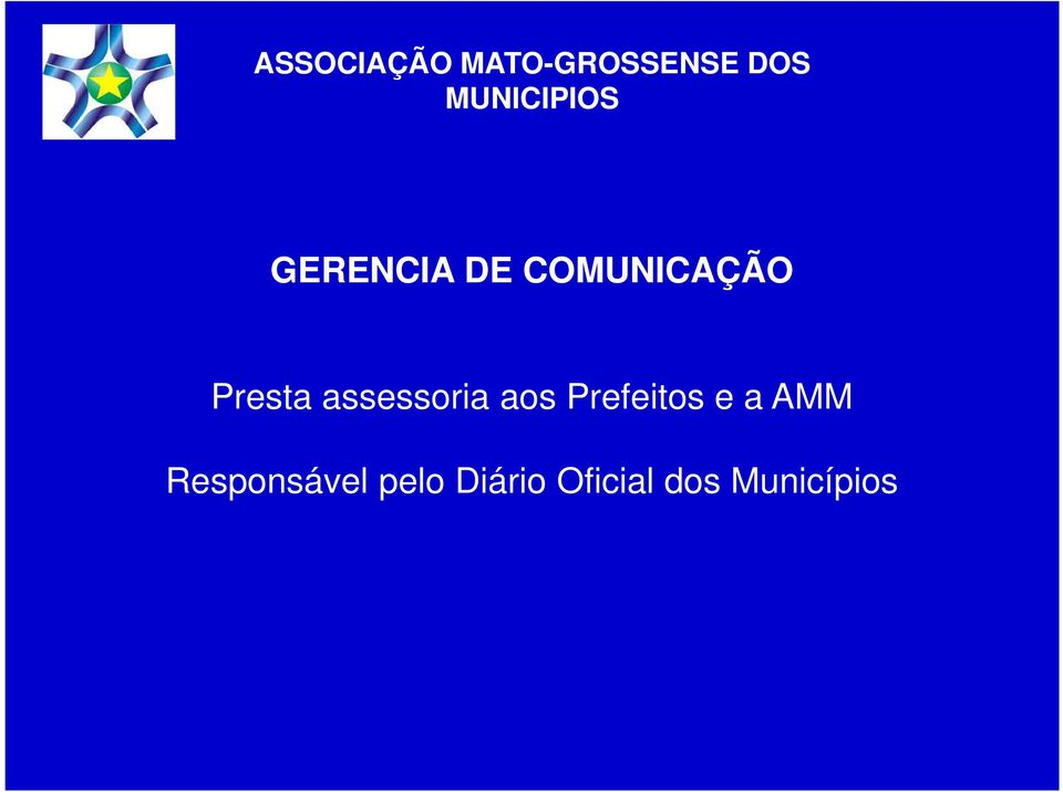 Prefeitos e a AMM