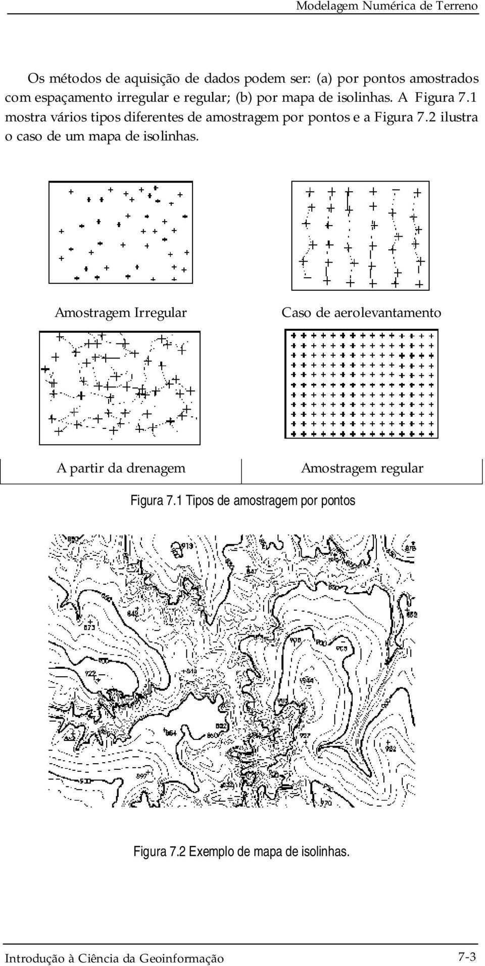 2 ilustra o caso de um mapa de isolinhas.