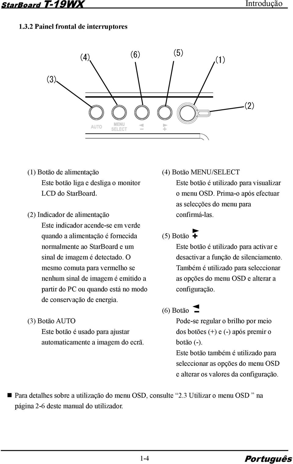 O mesmo comuta para vermelho se nenhum sinal de imagem é emitido a partir do PC ou quando está no modo de conservação de energia.