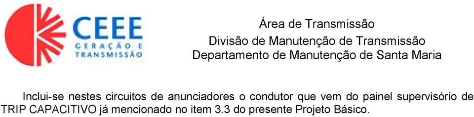 painel supervisório de TRIP CAPACITIVO