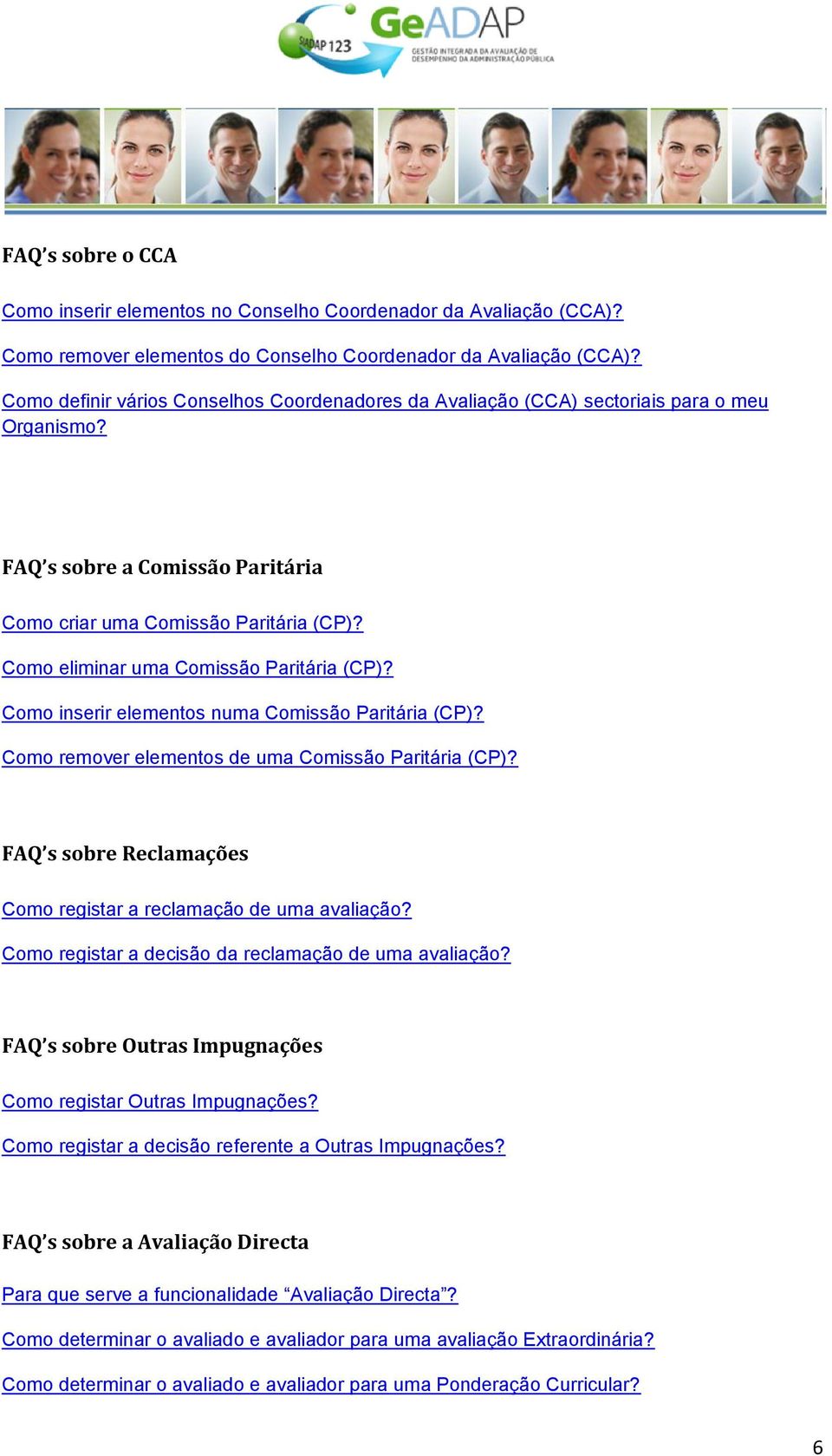 Como eliminar uma Comissão Paritária (CP)? Como inserir elementos numa Comissão Paritária (CP)? Como remover elementos de uma Comissão Paritária (CP)?