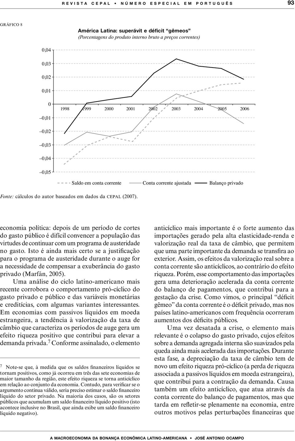 Conta corrente ajustada Balanço privado economia política: depois de um período de cortes do gasto público é difícil convencer a população das virtudes de continuar com um programa de austeridade no