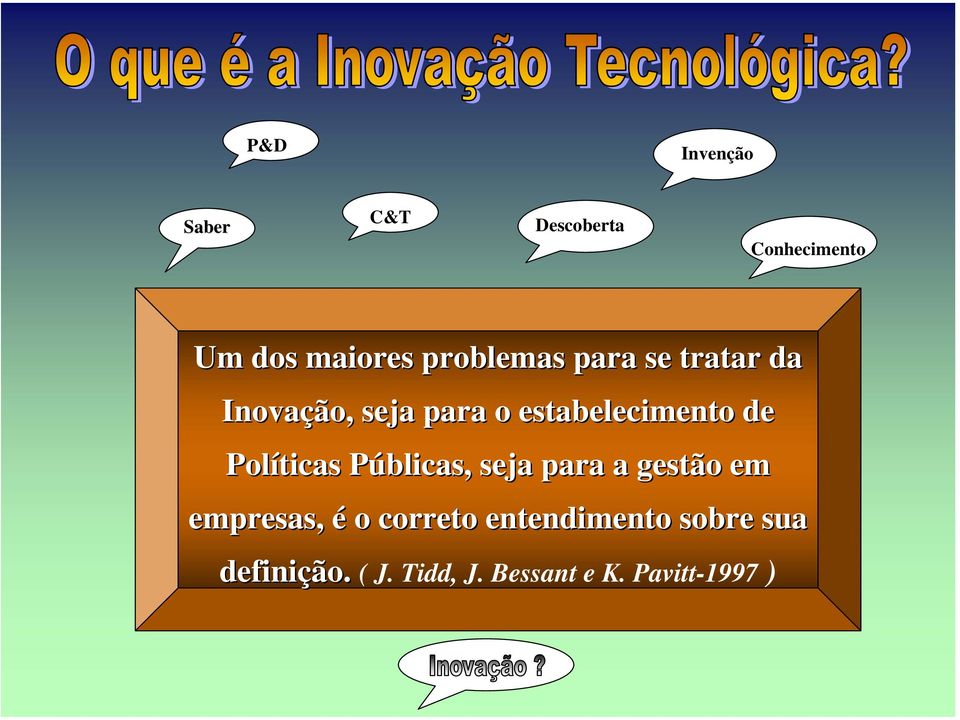 de Políticas Públicas, P seja para a gestão em empresas, é o