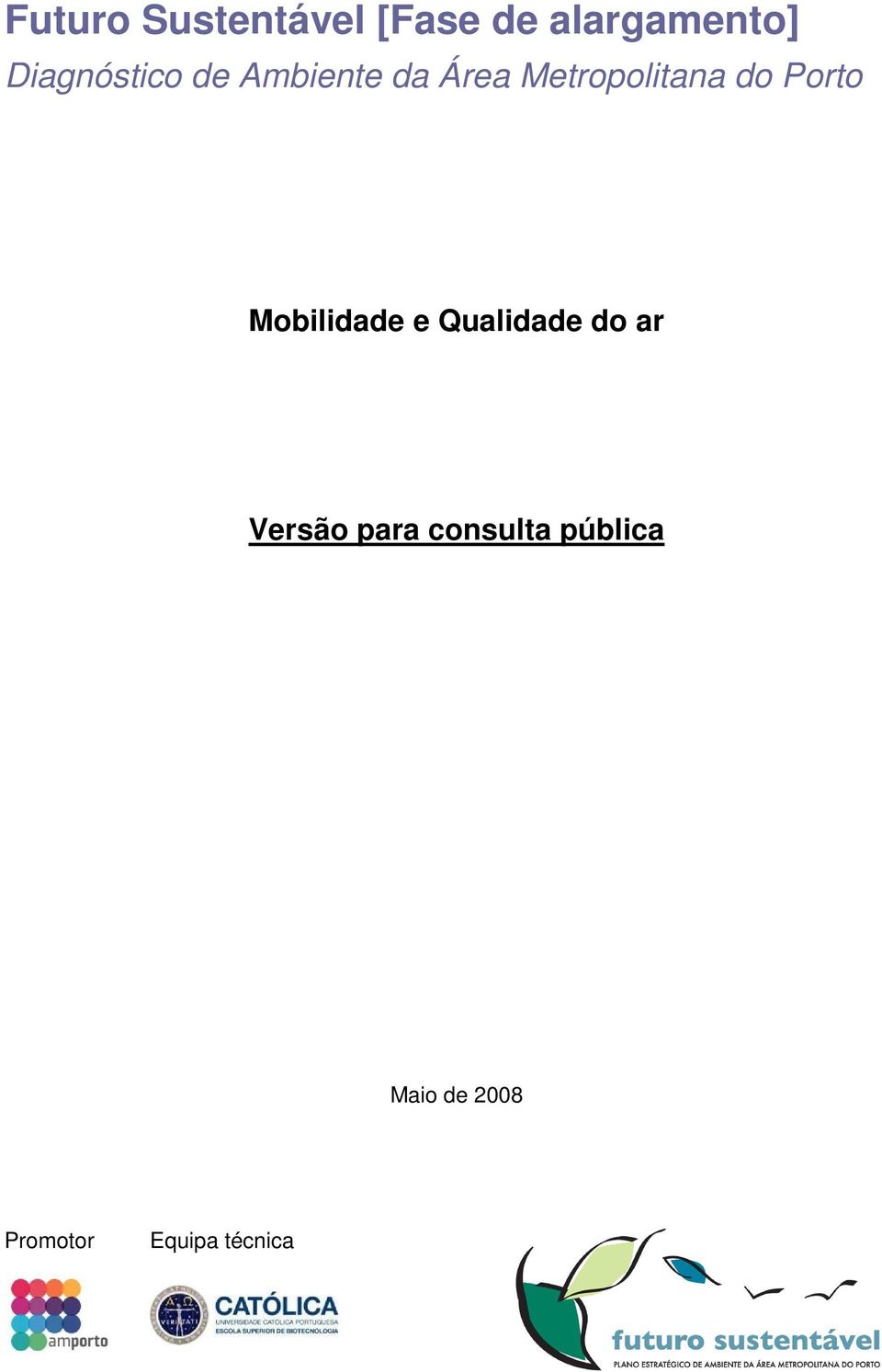 do Porto Mobilidade e Qualidade do ar Versão