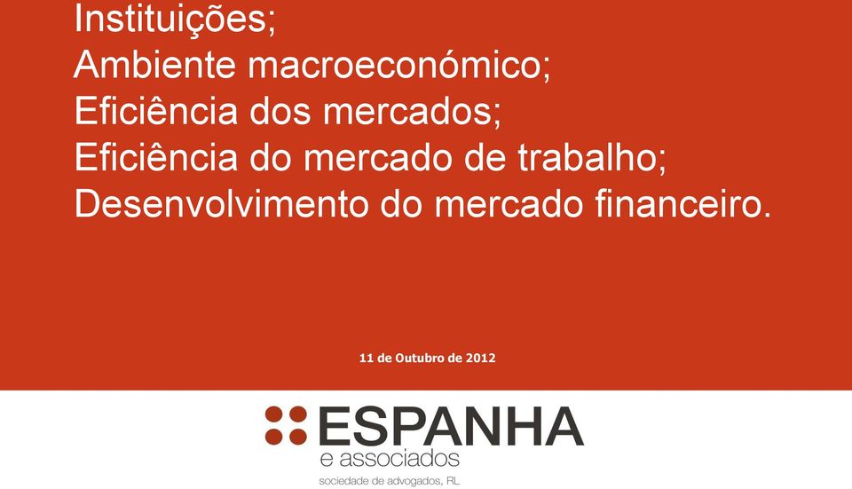 mercados; Eficiência do mercado de