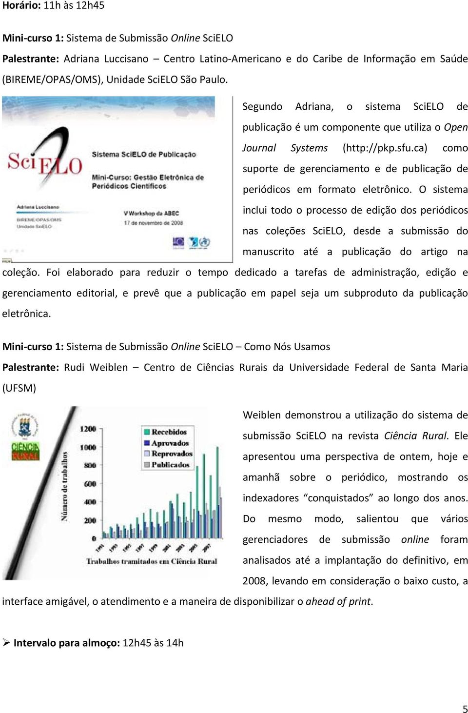 ca) como suporte de gerenciamento e de publicação de periódicos em formato eletrônico.