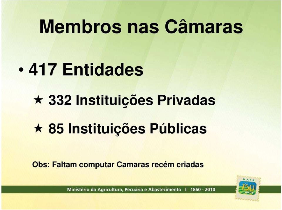 Privadas 85 Instituições