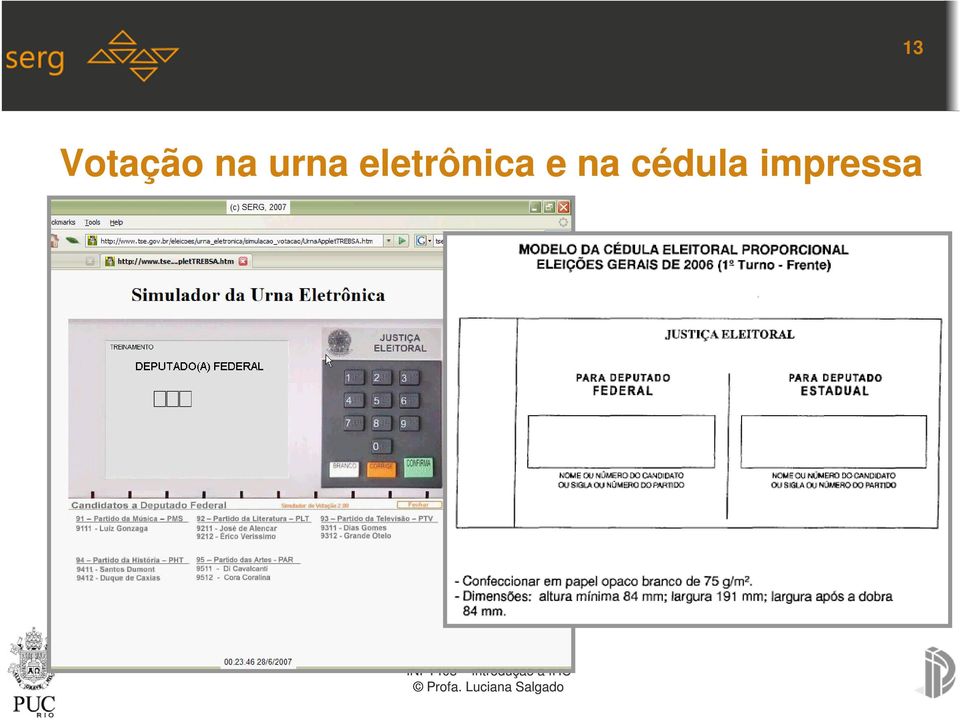 eletrônica e