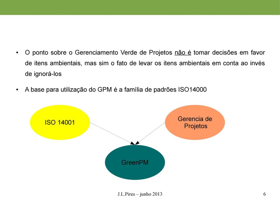 conta ao invés de ignorá-los A base para utilização do GPM é a família de