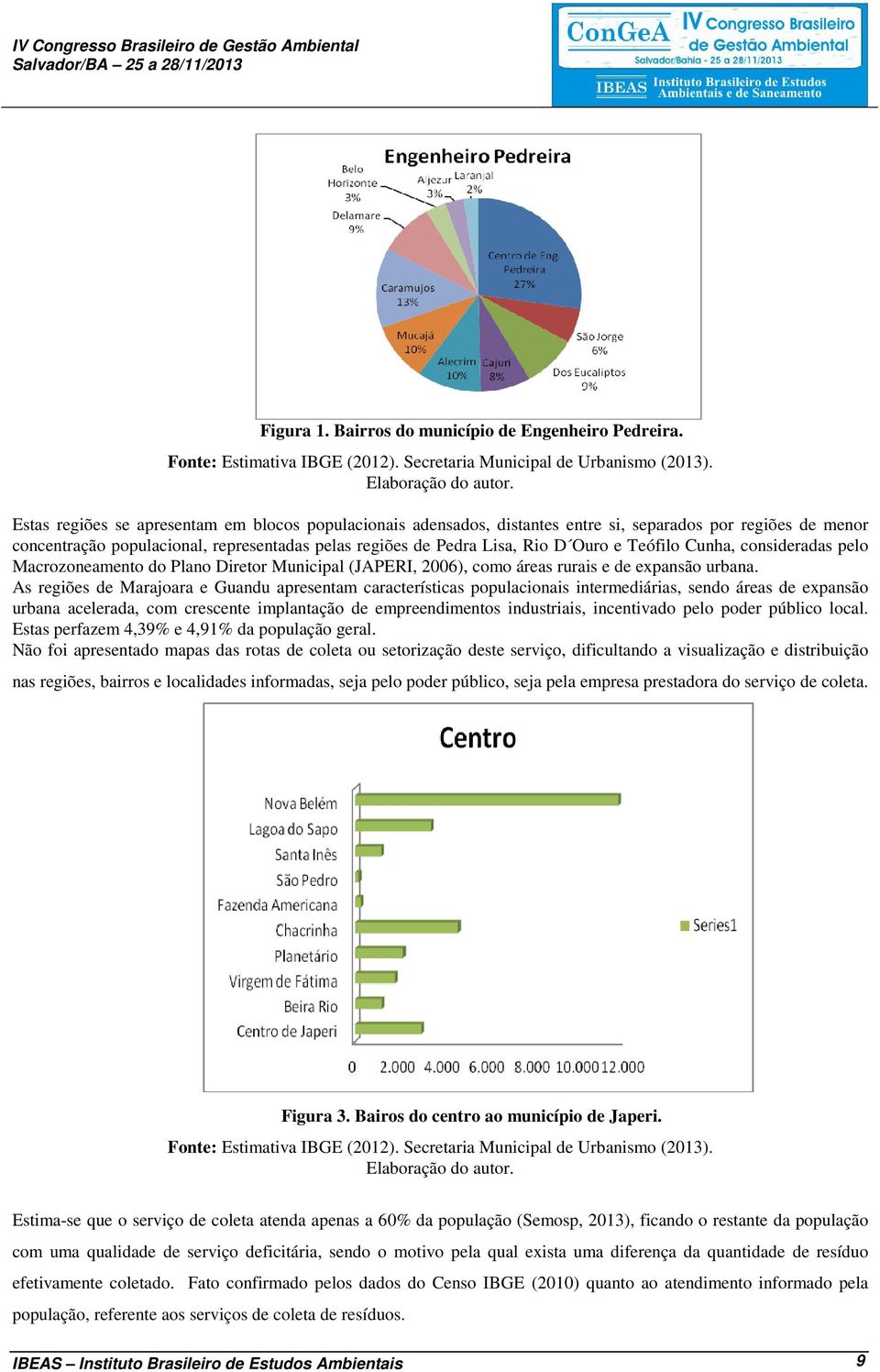 Teófilo Cunha, consideradas pelo Macrozoneamento do Plano Diretor Municipal (JAPERI, 2006), como áreas rurais e de expansão urbana.