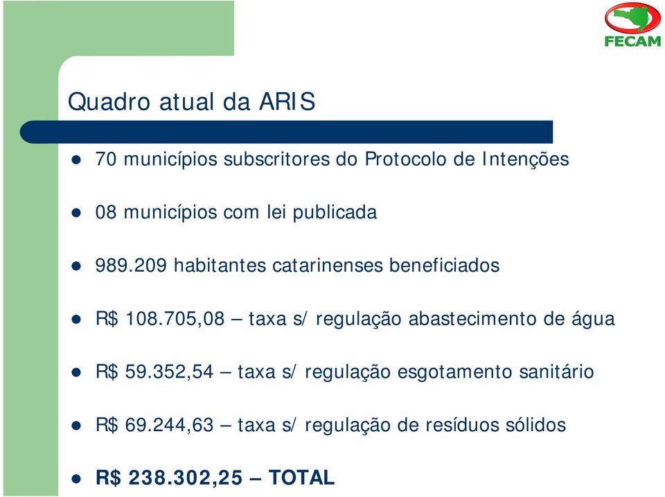 705,08 taxa s/ regulação abastecimento de água R$ 59.