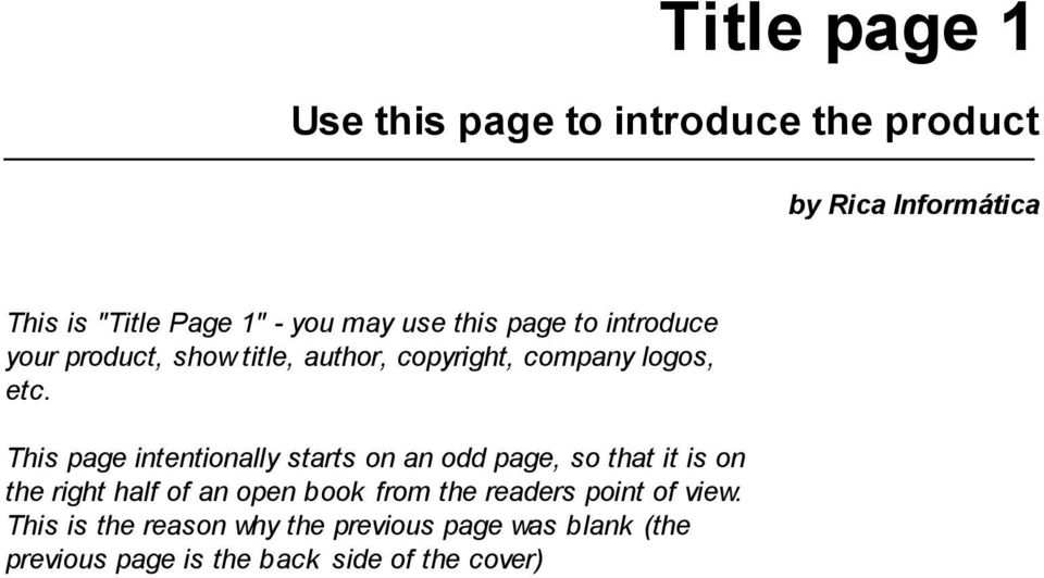 This page intentionally starts on an odd page, so that it is on the right half of an open book from the