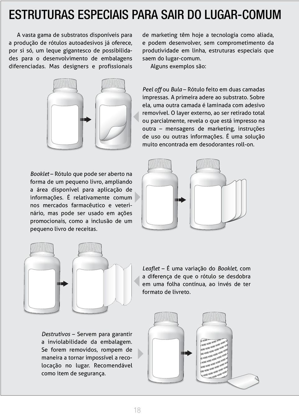 Mas designers e profissionais de marketing têm hoje a tecnologia como aliada, e podem desenvolver, sem comprometimento da produtividade em linha, estruturas especiais que saem do lugar-comum.