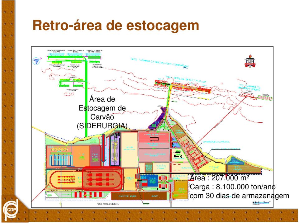 Área : 207.000 m² Carga : 8.100.