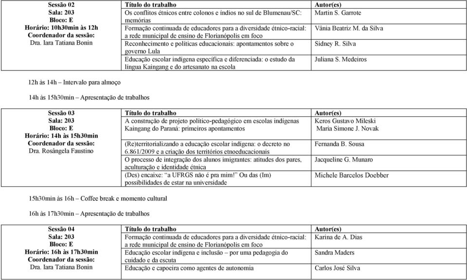 estudo da língua Kaingang e do artesanato na escola Martin S. Garrote Vânia Beatriz M. da Silva Sidney R. Silva Juliana S.