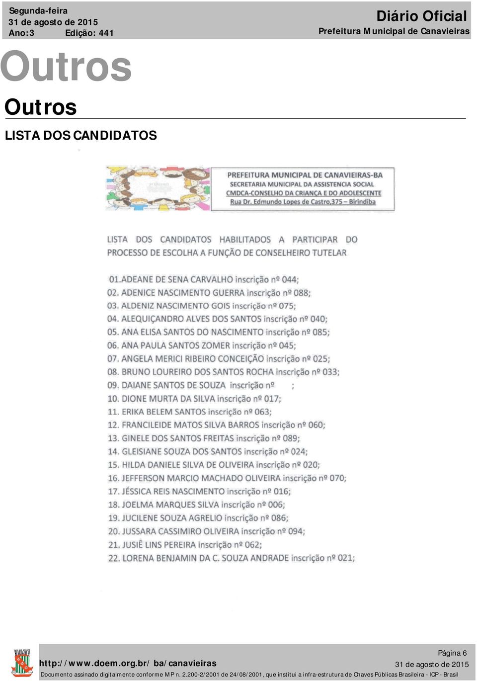 CANDIDATOS