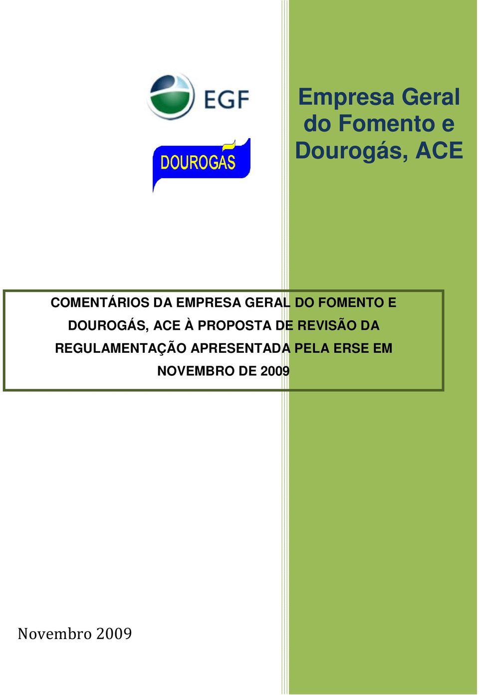 PROPOSTA DE REVISÃO DA REGULAMENTAÇÃO